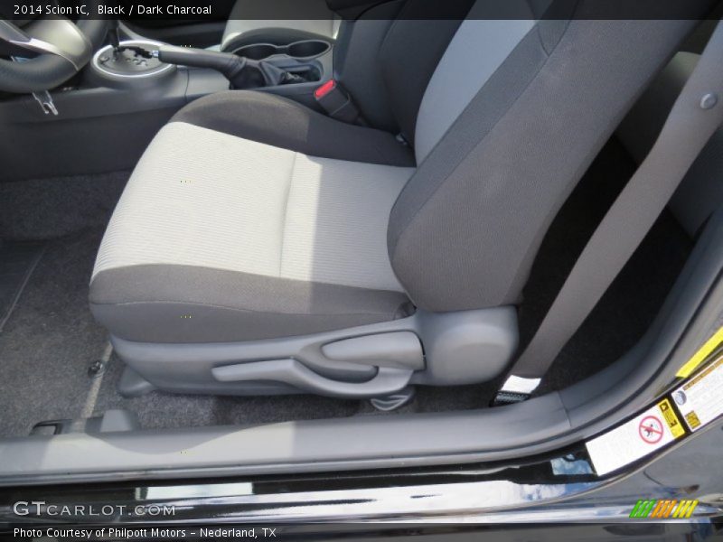 Front Seat of 2014 tC 