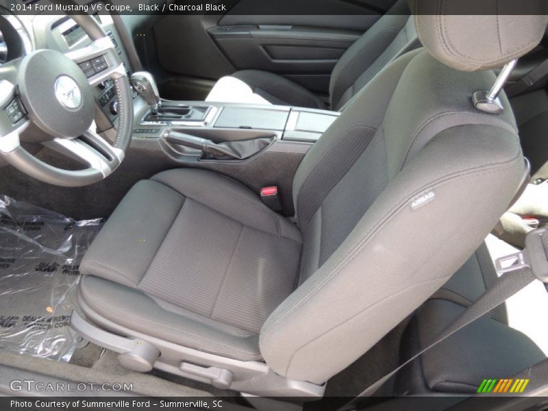 Black / Charcoal Black 2014 Ford Mustang V6 Coupe
