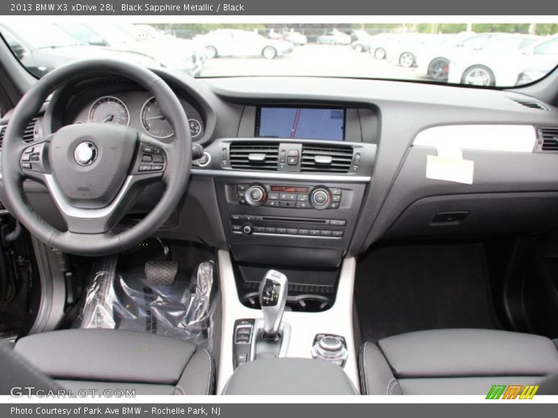 Black Sapphire Metallic / Black 2013 BMW X3 xDrive 28i