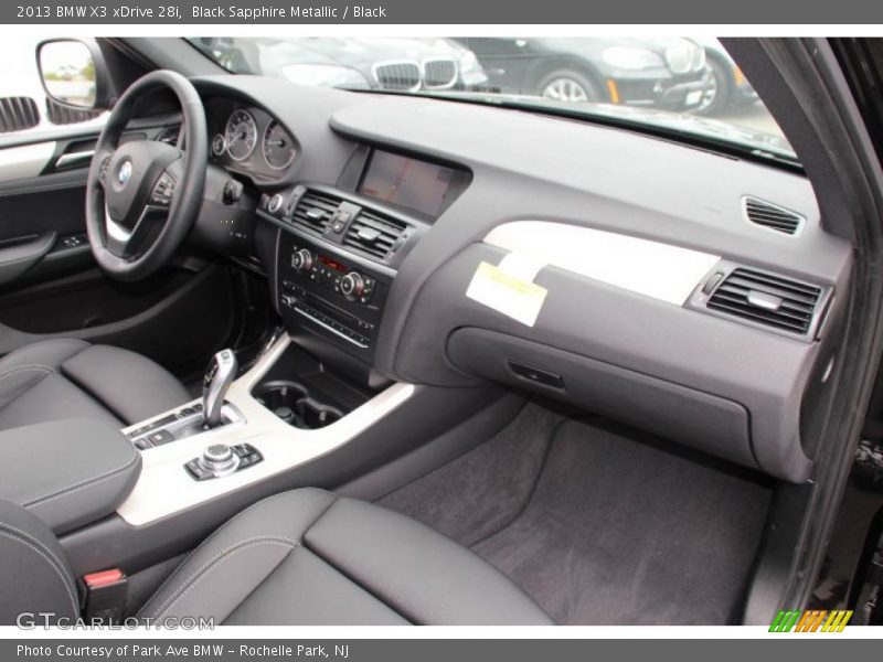 Black Sapphire Metallic / Black 2013 BMW X3 xDrive 28i