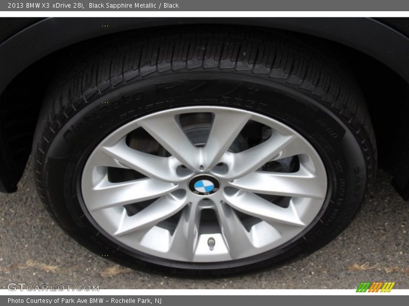 Black Sapphire Metallic / Black 2013 BMW X3 xDrive 28i