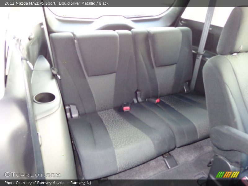 Liquid Silver Metallic / Black 2012 Mazda MAZDA5 Sport