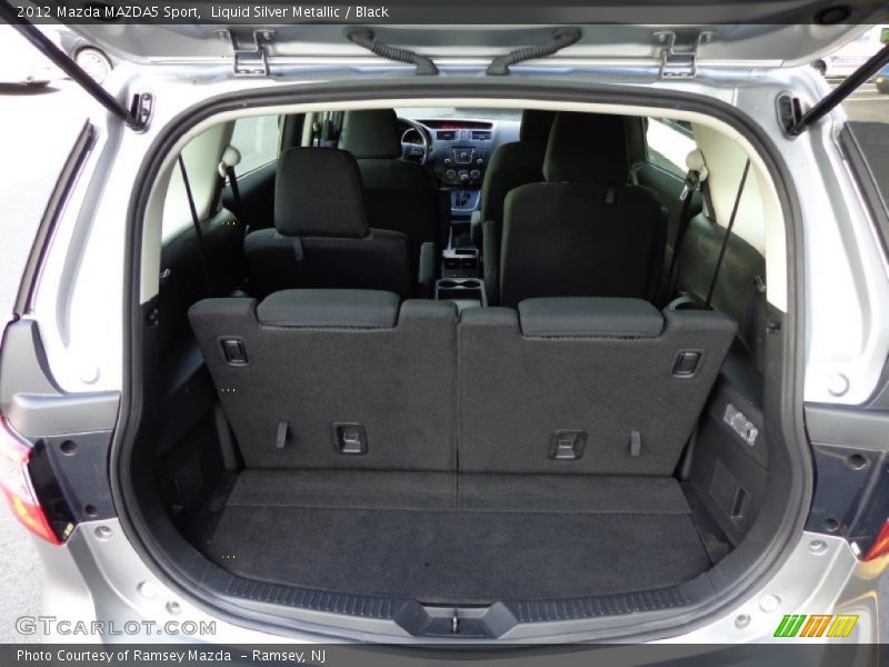 Liquid Silver Metallic / Black 2012 Mazda MAZDA5 Sport