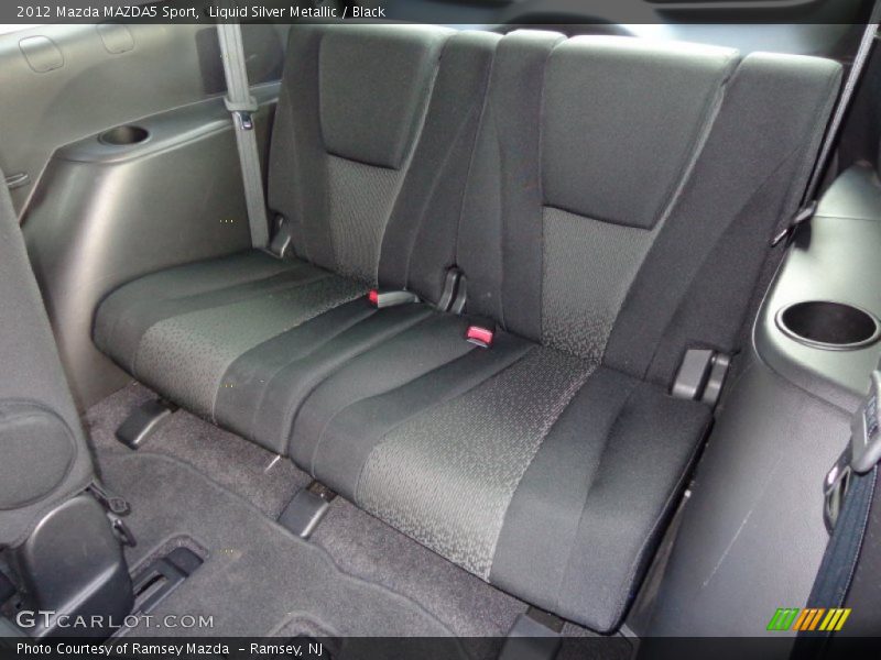 Liquid Silver Metallic / Black 2012 Mazda MAZDA5 Sport