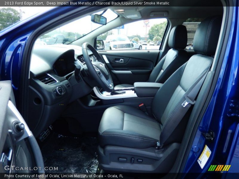 Front Seat of 2013 Edge Sport