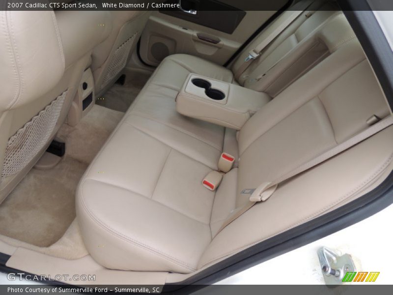 White Diamond / Cashmere 2007 Cadillac CTS Sport Sedan