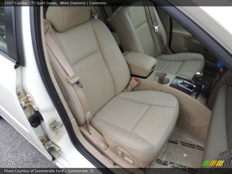 White Diamond / Cashmere 2007 Cadillac CTS Sport Sedan