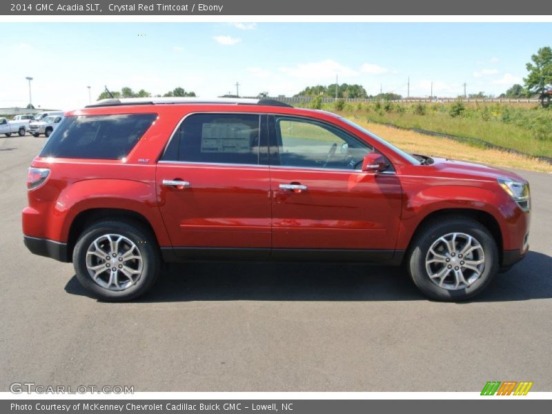 Crystal Red Tintcoat / Ebony 2014 GMC Acadia SLT