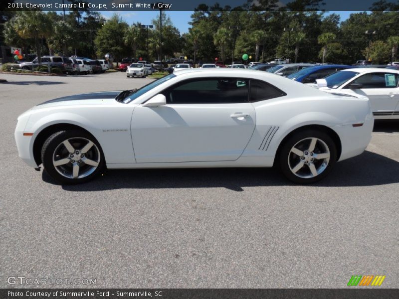 Summit White / Gray 2011 Chevrolet Camaro LT Coupe