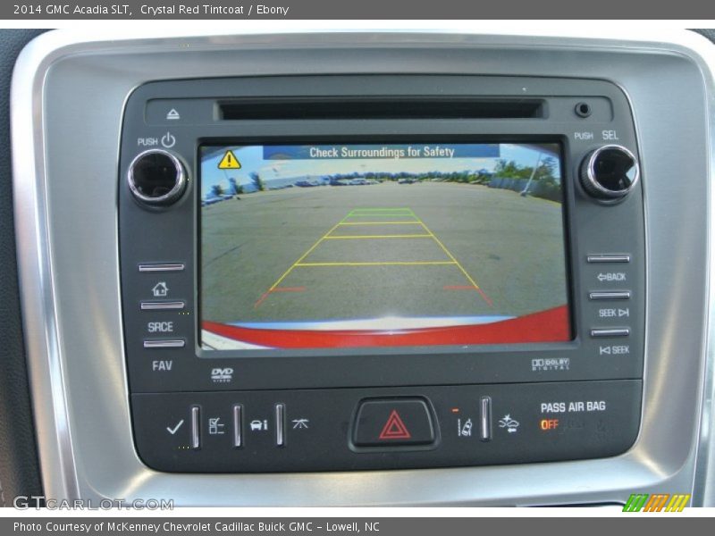 Crystal Red Tintcoat / Ebony 2014 GMC Acadia SLT