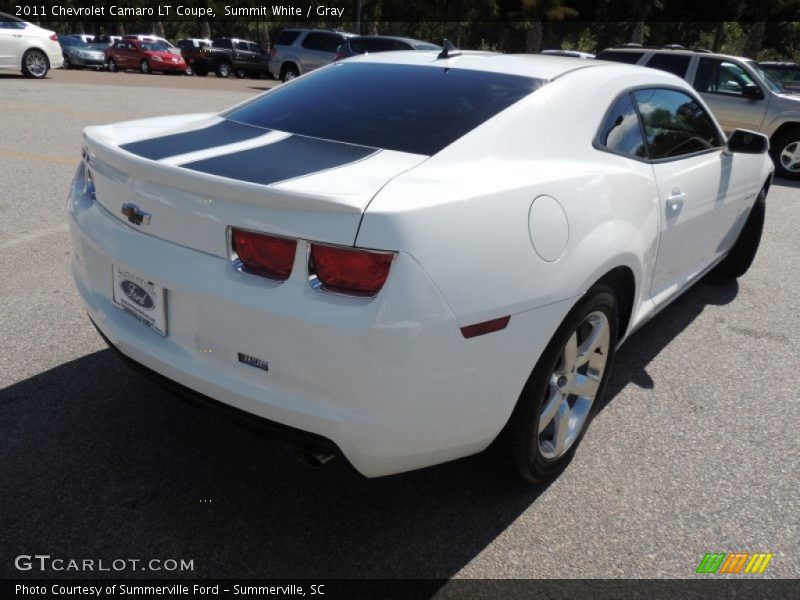 Summit White / Gray 2011 Chevrolet Camaro LT Coupe
