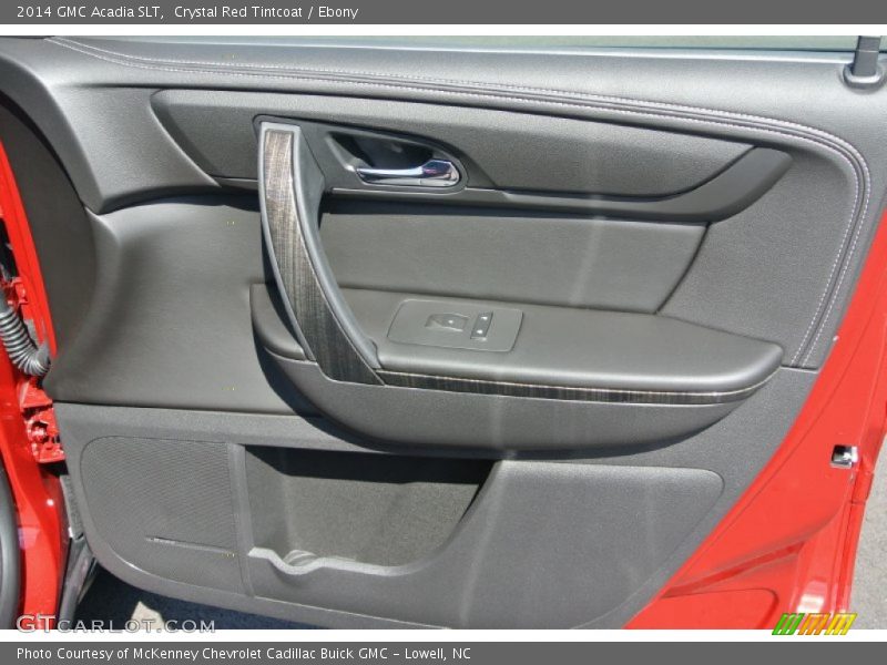 Crystal Red Tintcoat / Ebony 2014 GMC Acadia SLT