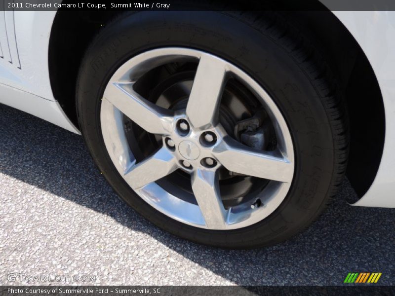 Summit White / Gray 2011 Chevrolet Camaro LT Coupe
