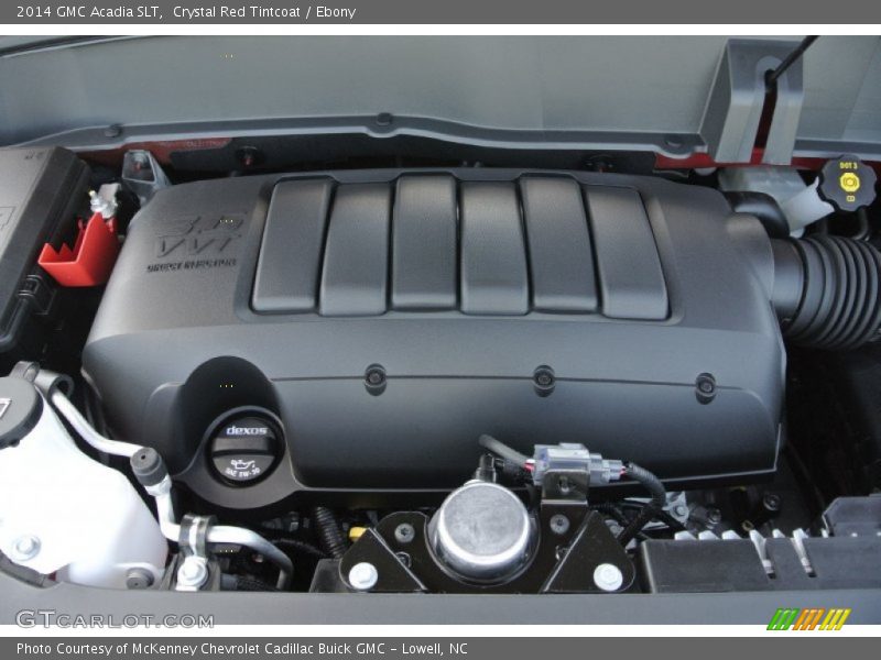 Crystal Red Tintcoat / Ebony 2014 GMC Acadia SLT