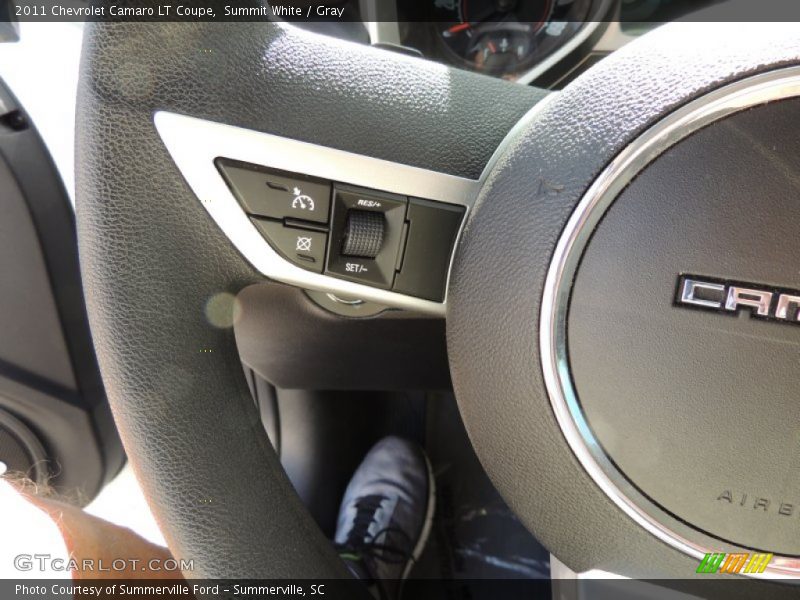 Summit White / Gray 2011 Chevrolet Camaro LT Coupe