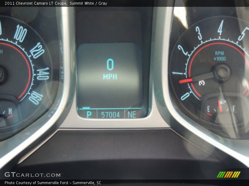 Summit White / Gray 2011 Chevrolet Camaro LT Coupe