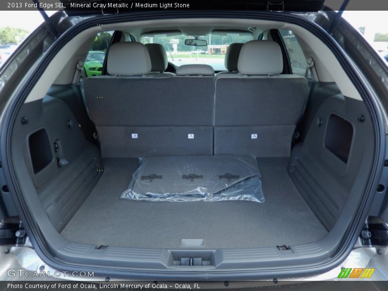 Mineral Gray Metallic / Medium Light Stone 2013 Ford Edge SEL
