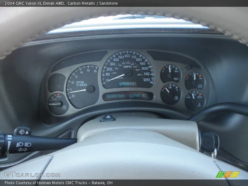 Carbon Metallic / Sandstone 2004 GMC Yukon XL Denali AWD