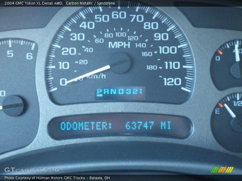 Carbon Metallic / Sandstone 2004 GMC Yukon XL Denali AWD