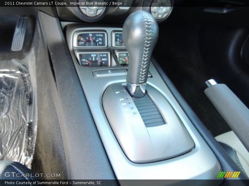 Imperial Blue Metallic / Beige 2011 Chevrolet Camaro LT Coupe