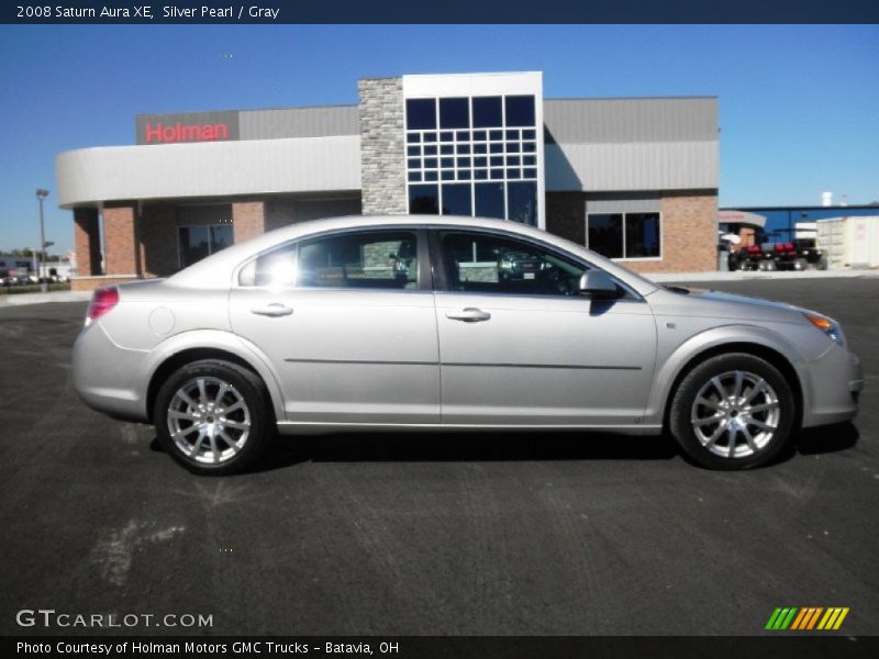 Silver Pearl / Gray 2008 Saturn Aura XE