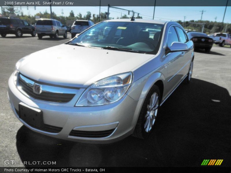 Silver Pearl / Gray 2008 Saturn Aura XE