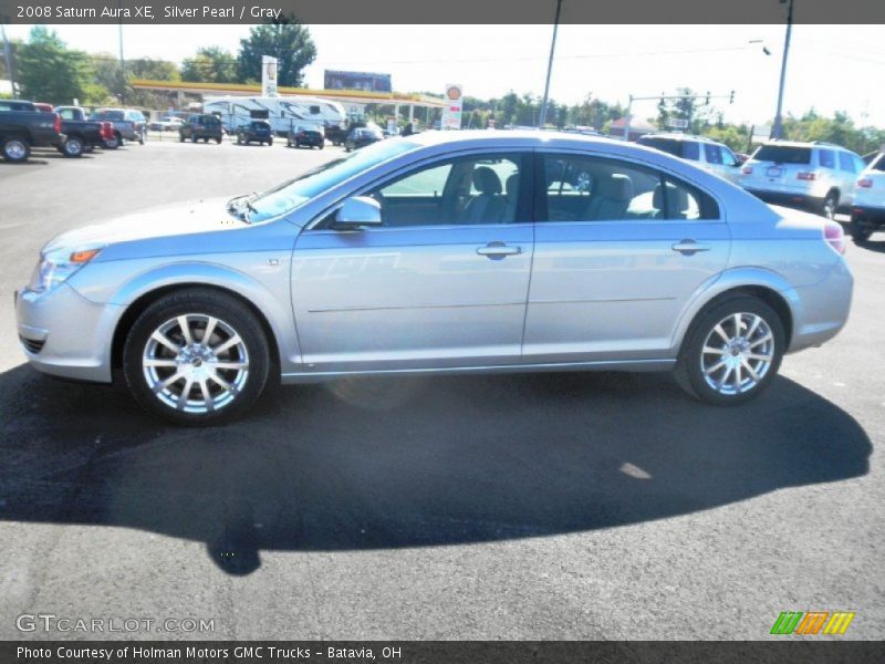 Silver Pearl / Gray 2008 Saturn Aura XE