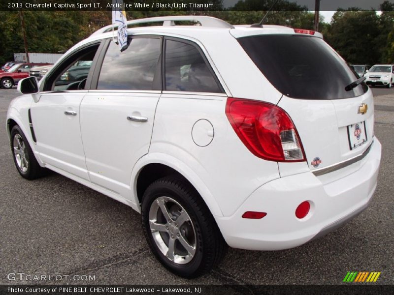 Arctic Ice White / Black/Light Titanium 2013 Chevrolet Captiva Sport LT