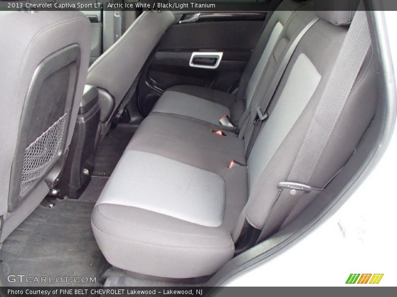 Rear Seat of 2013 Captiva Sport LT