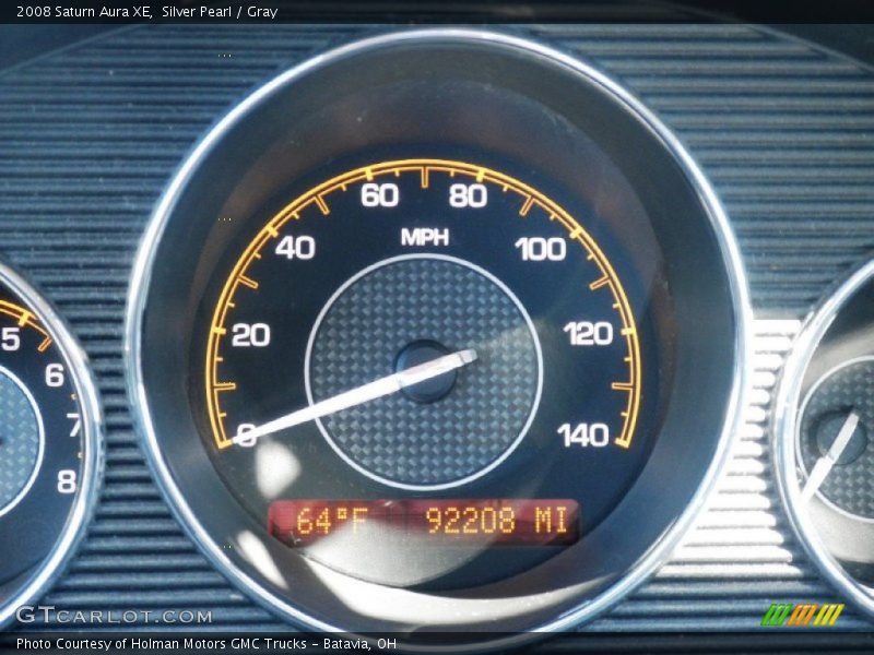 Silver Pearl / Gray 2008 Saturn Aura XE