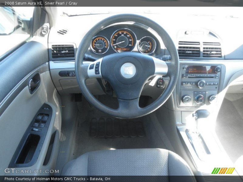 Silver Pearl / Gray 2008 Saturn Aura XE