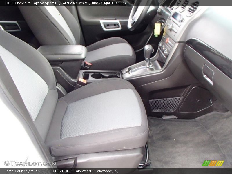 Arctic Ice White / Black/Light Titanium 2013 Chevrolet Captiva Sport LT