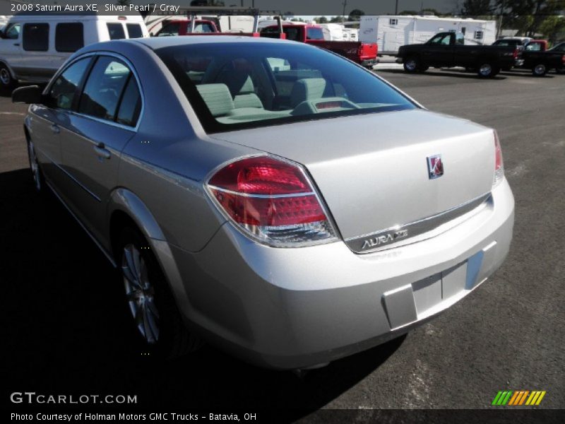 Silver Pearl / Gray 2008 Saturn Aura XE