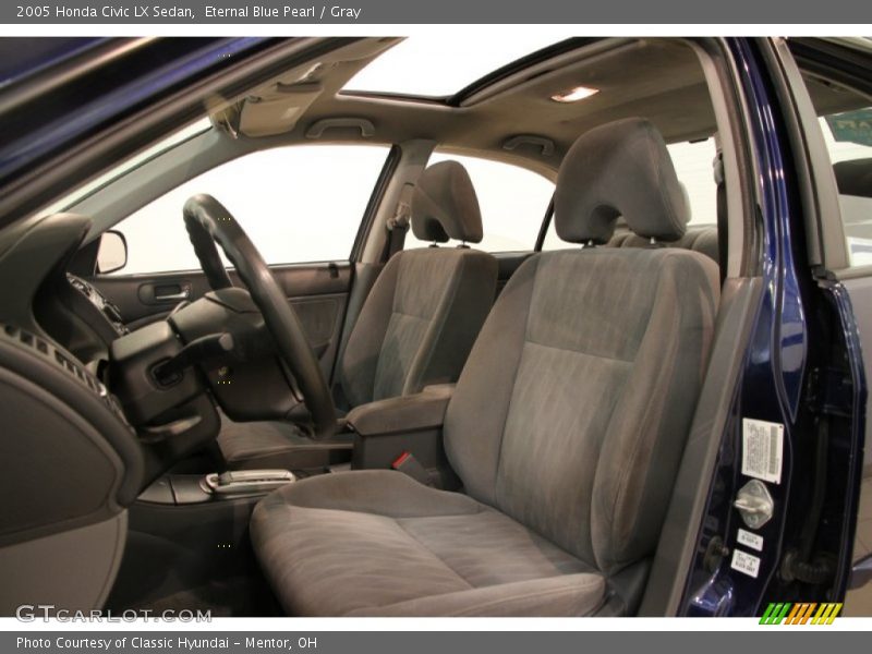 Front Seat of 2005 Civic LX Sedan