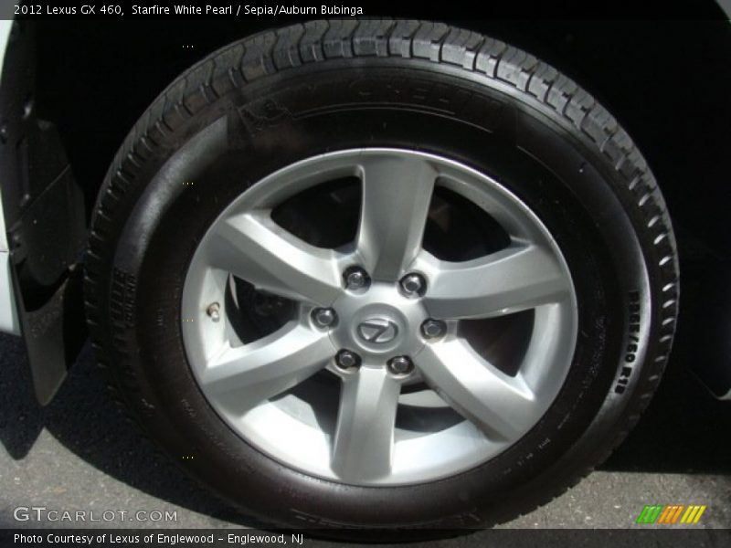 Starfire White Pearl / Sepia/Auburn Bubinga 2012 Lexus GX 460