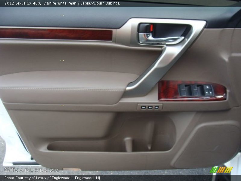 Starfire White Pearl / Sepia/Auburn Bubinga 2012 Lexus GX 460