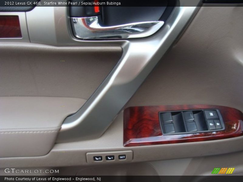 Starfire White Pearl / Sepia/Auburn Bubinga 2012 Lexus GX 460