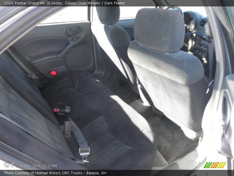 Galaxy Silver Metallic / Dark Pewter 2003 Pontiac Grand Am SE Sedan