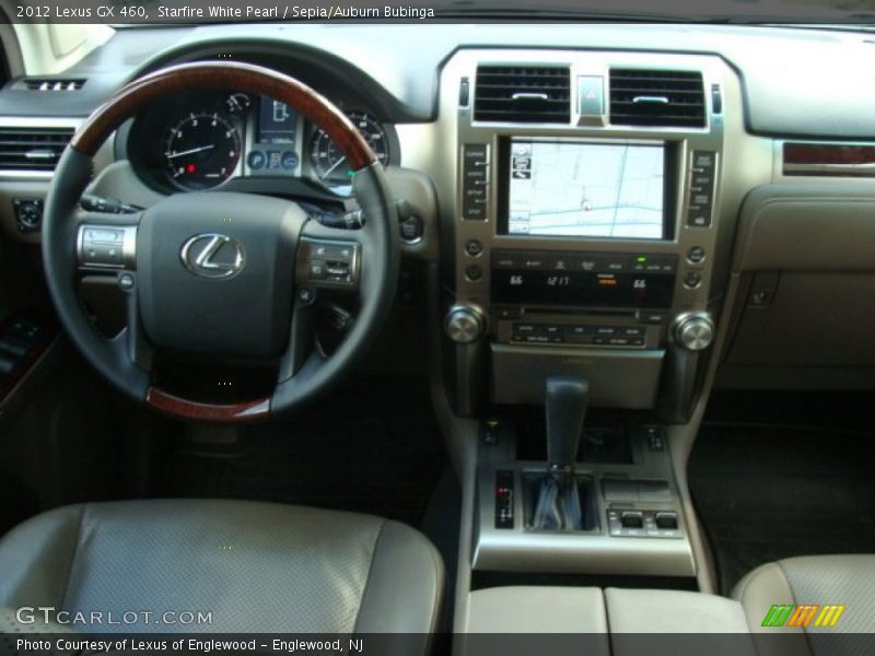 Starfire White Pearl / Sepia/Auburn Bubinga 2012 Lexus GX 460