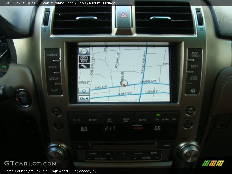 Starfire White Pearl / Sepia/Auburn Bubinga 2012 Lexus GX 460