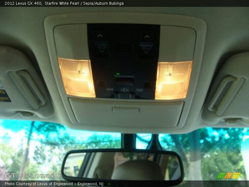 Starfire White Pearl / Sepia/Auburn Bubinga 2012 Lexus GX 460