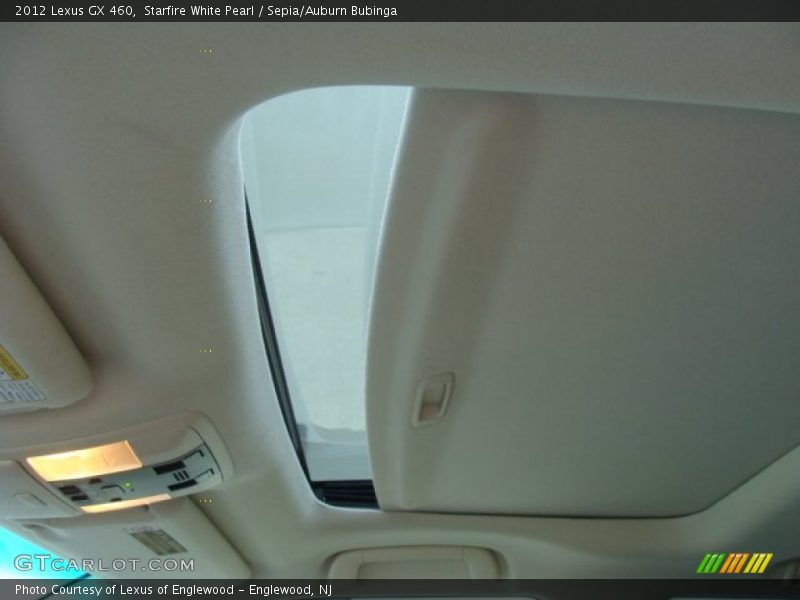 Starfire White Pearl / Sepia/Auburn Bubinga 2012 Lexus GX 460