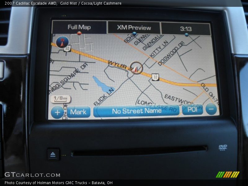 Gold Mist / Cocoa/Light Cashmere 2007 Cadillac Escalade AWD