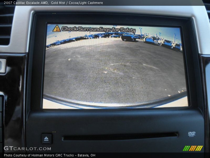 Gold Mist / Cocoa/Light Cashmere 2007 Cadillac Escalade AWD