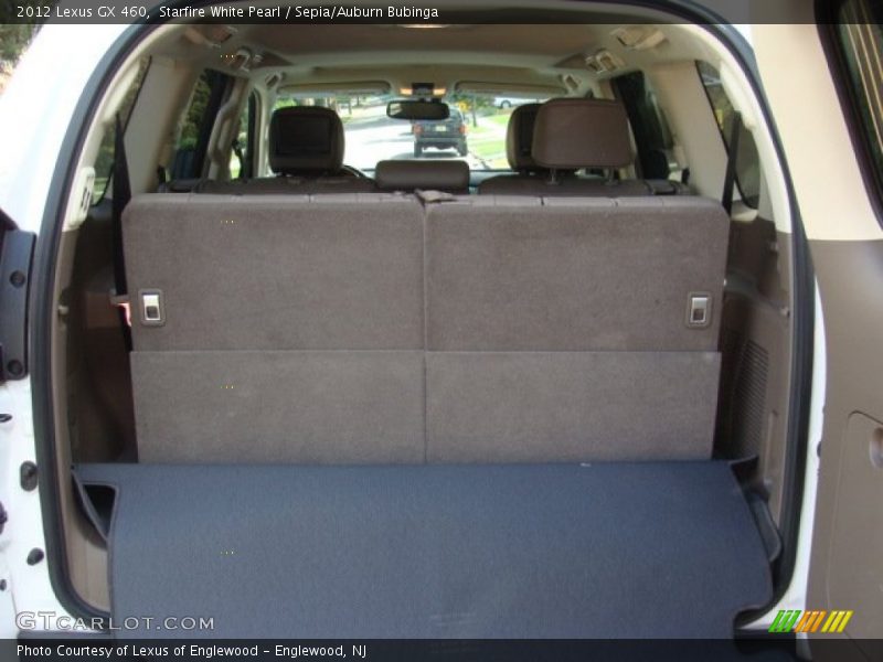 Starfire White Pearl / Sepia/Auburn Bubinga 2012 Lexus GX 460