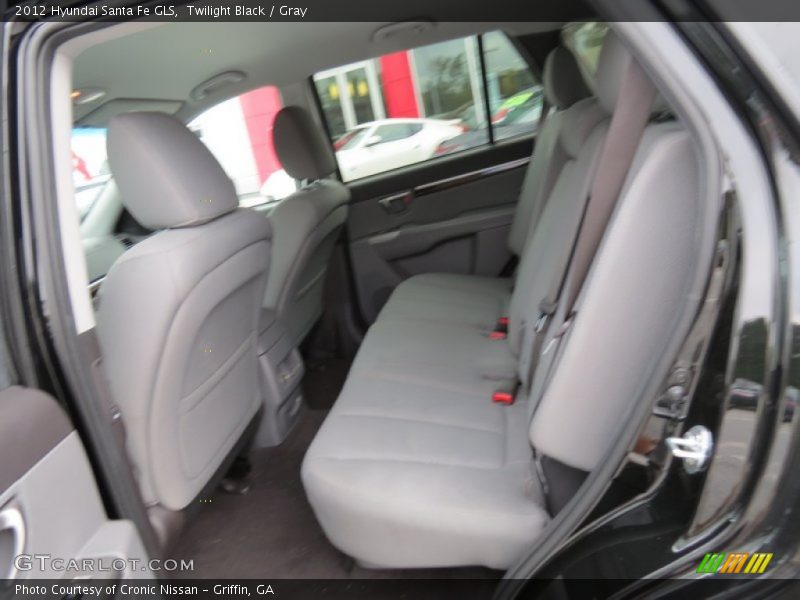 Twilight Black / Gray 2012 Hyundai Santa Fe GLS