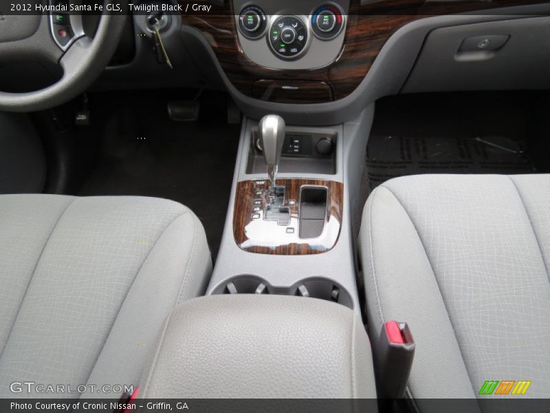 Twilight Black / Gray 2012 Hyundai Santa Fe GLS