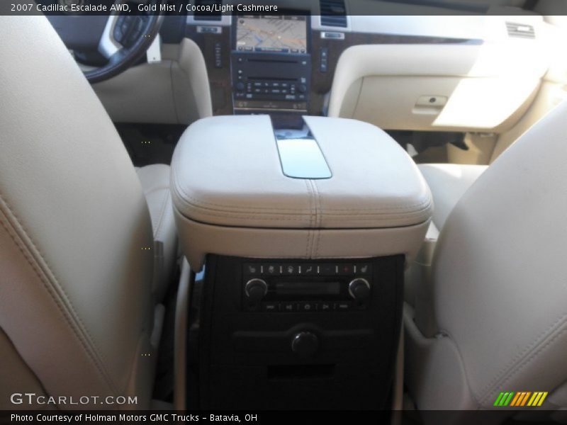 Gold Mist / Cocoa/Light Cashmere 2007 Cadillac Escalade AWD