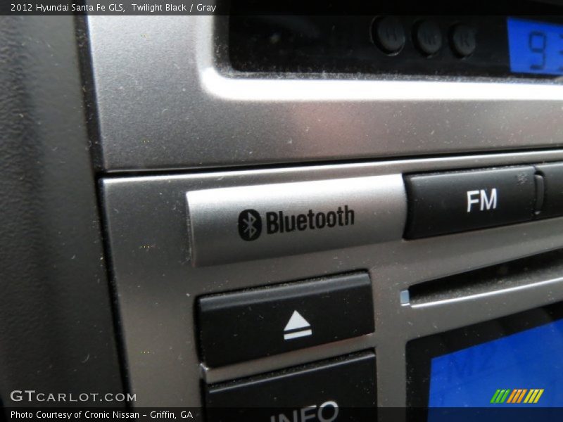 Twilight Black / Gray 2012 Hyundai Santa Fe GLS