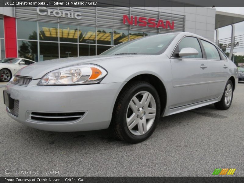 Silver Ice Metallic / Gray 2012 Chevrolet Impala LT